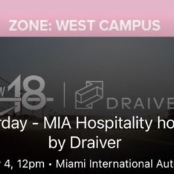 Saturday - Mia Hospitality Hosted By Draiver