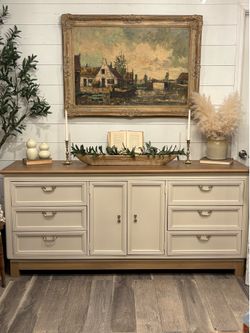 Gorgeous Solid Wood 9 Drawer Dresser  72in. W x 19in. D x 32in. H
