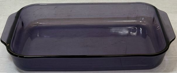 Pyrex Vintage Amethyst Purple Baking Dish, #233, 3Qt, 13x9x2