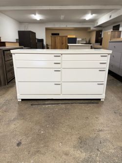 Nice White 6 Drawer Dresser