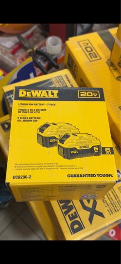 Dewalt 2 pack 6.0 batteries!
