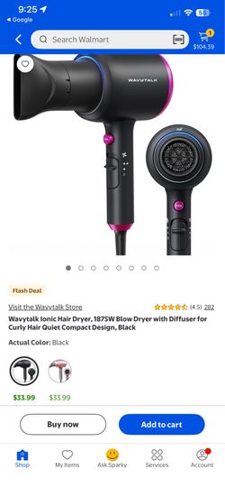 New hair dryer