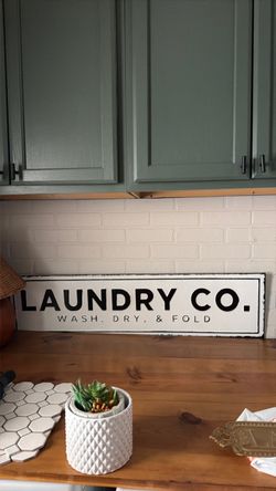 Laundry Sign