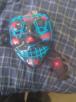 Light up purge mask