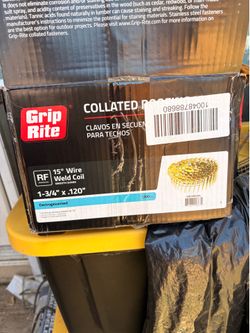 49 spools, 1 3/4 inch,  .120  nails,  electrogalvanized smooth shank roofing nails (5880 total nails).