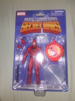 MARVEL LEGENDS SERIES " SECRET WARS " DAREDEVIL