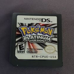 Nintendo DS Pokémon Platinum Game Cartridge 