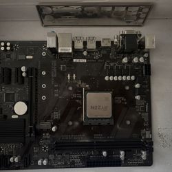 Ryzen 5 1600 + Gigabyte A320M-S2H Motherboard 