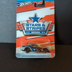Hot Wheels 2024 Exclusive Stars & Stripes 2018 Dodge Challenger SRT Demon 