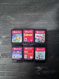 Switch games cartridge only 15 per pop