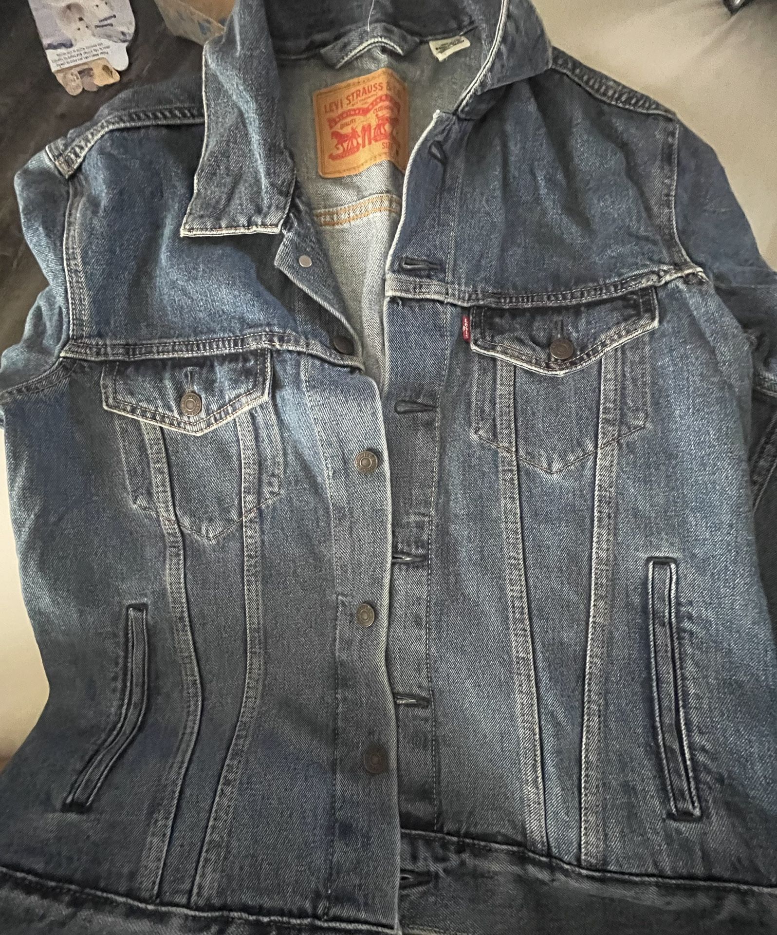 Levi's Coors Light Denim Jacket Brand New Medium