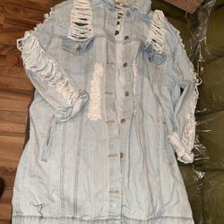 Long Denim Jacket