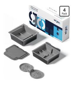 4PCS Center Console Organizer for Tesla Model Y Juniper (Only Premium & Performance 2025 2026) and All Model 3 Highland Accessories