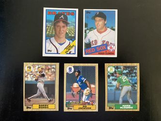 Topps Baseball Star & HOF Player Rookie Cards