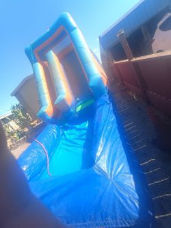 Water slide jumper