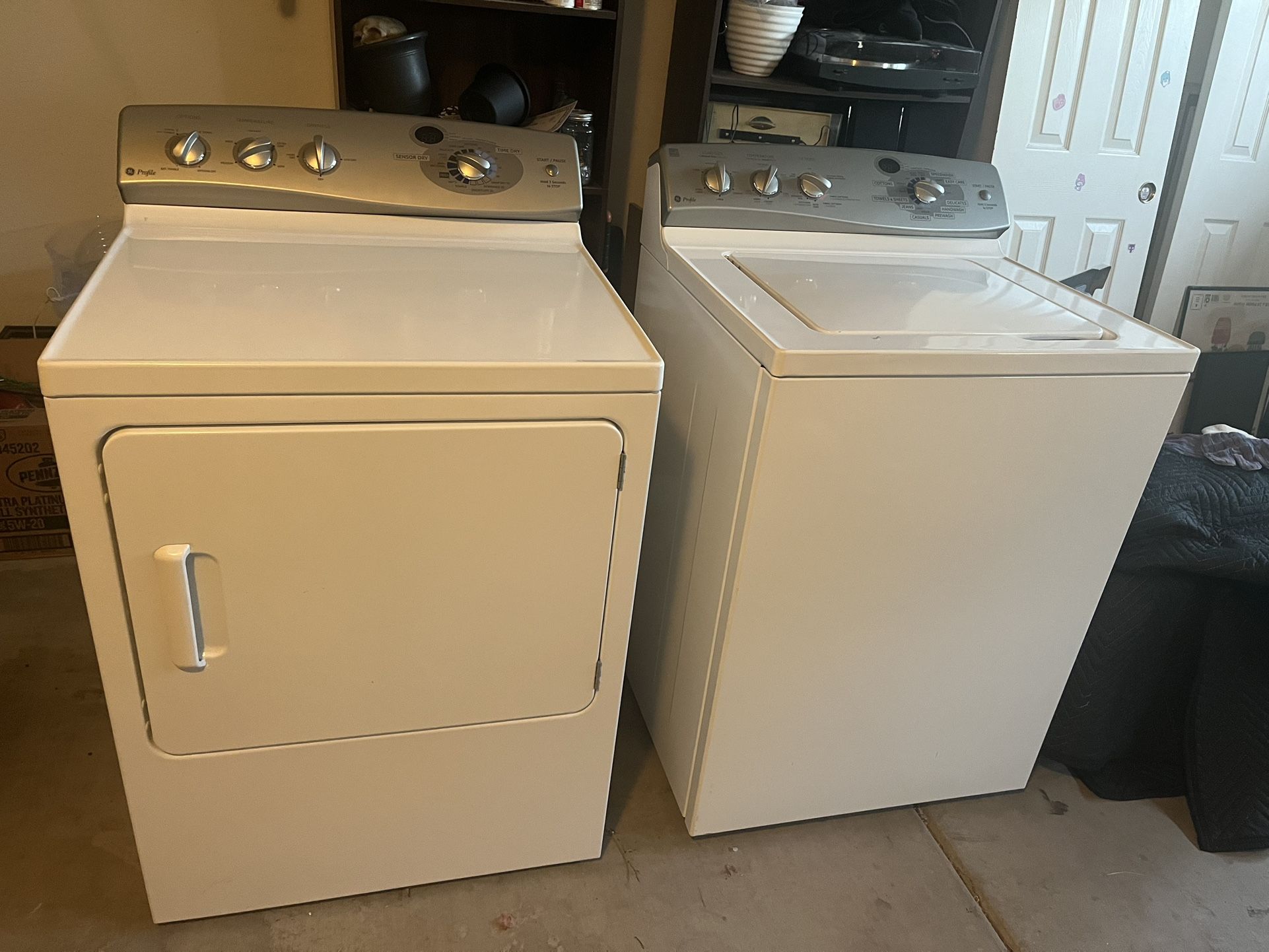 GE Profile WASHER and DRYER set