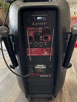 Portable speaker _ Rockville RAM15BT rechargeable with 2 mics