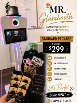 Photo Booth Rental | Weddings • Birthdays • Quinceañeras | Starting at $299