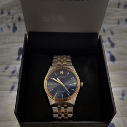 Citizen Men's Corso Eco-Drive Stainless-steel Gold IP Blue Dial Watch