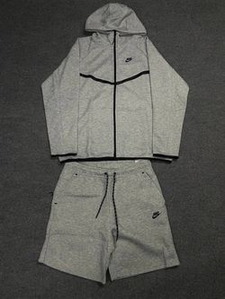 Nike Tech Fleece Hoodie and Shorts Set