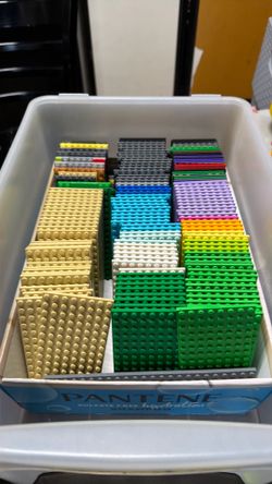 Lego Baseplates 8 By 16. 2 For $1