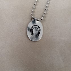 Horseshoe Country Charm Necklace