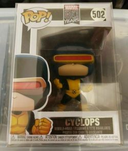 Funko POP #502 X-Men Cyclops Mint Condition In Protector