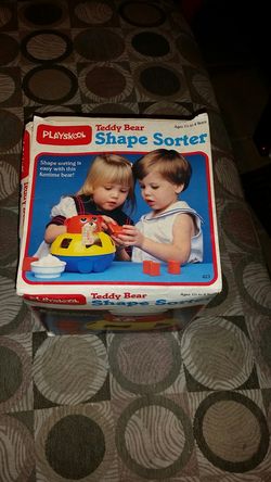 Old play school toy vintage