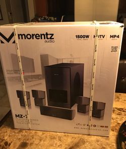 5:1 surround sound  system w sub (NEW)