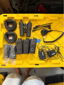 Motorola CP-200 radio package