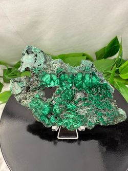 Rare Crystal Malachite Slab