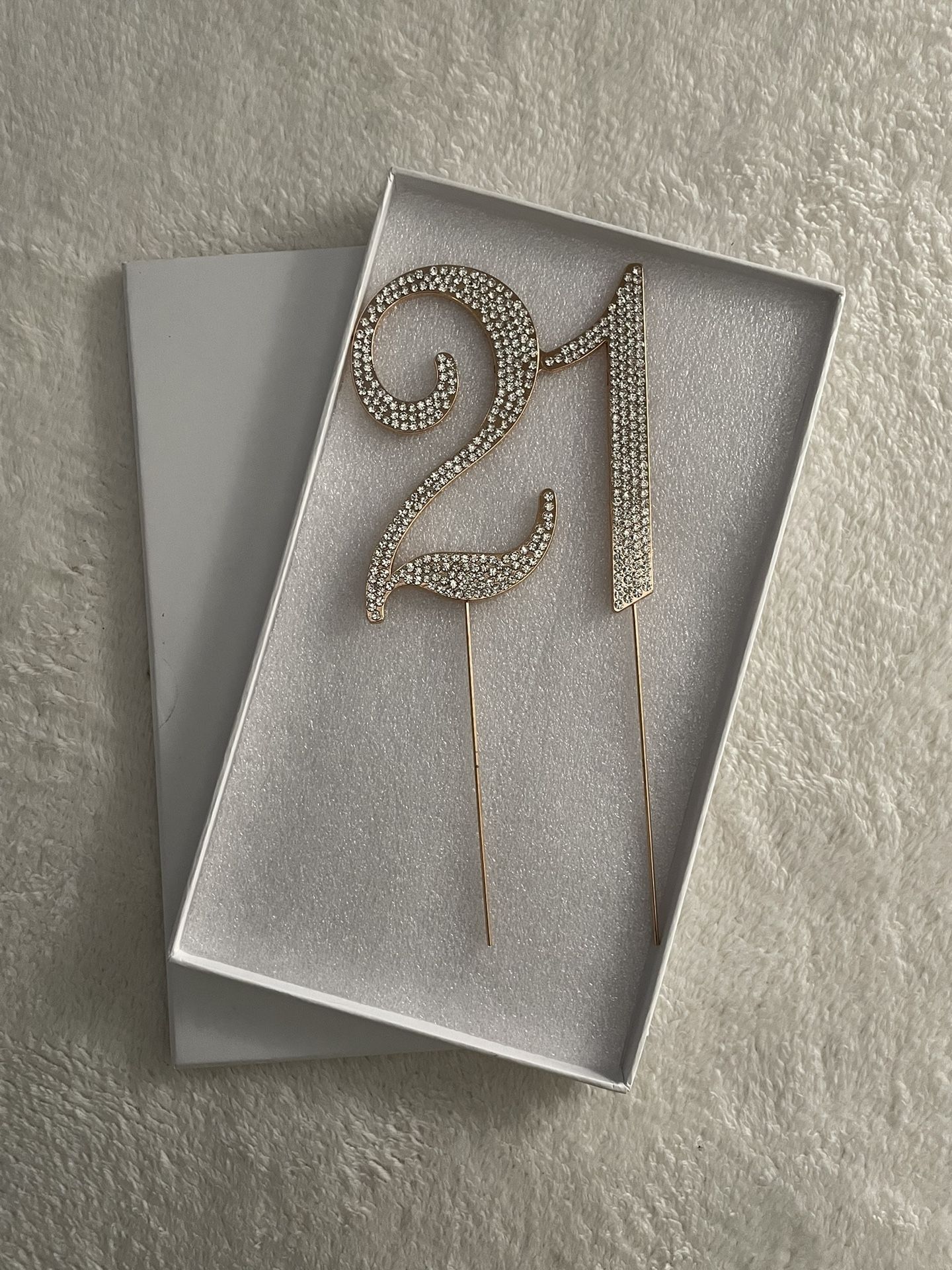 21st Birthday Cake Topper