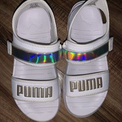puma sandals with velcro straps