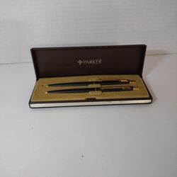 Parker Ballpoint Pen And Pencil Set in Case