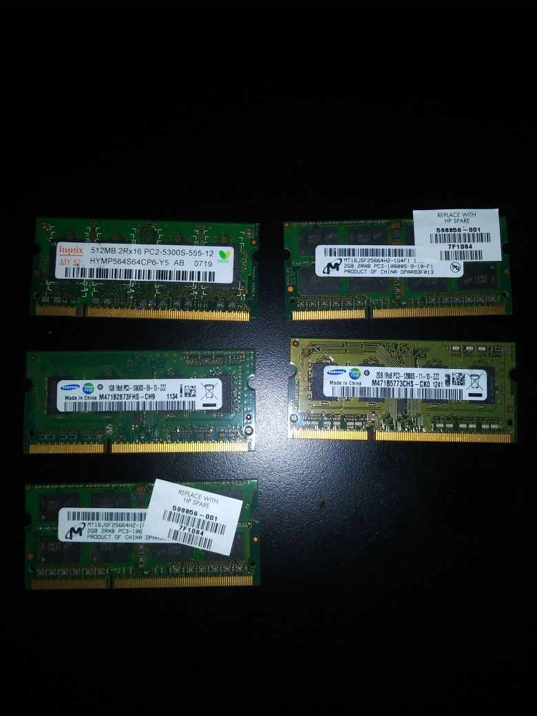 Laptop ram