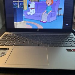 HP 15.6 Inch Touch Screen Laptop AMD RYZEN 5 