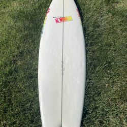 6‘2“ Channel Islands Fish Beard Surfboard