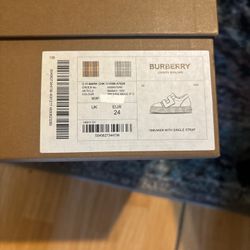 Toddler Burberry sneakers 
