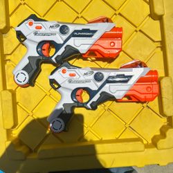 Nerf Laser Ops Pro Alphapoint Blaster x2