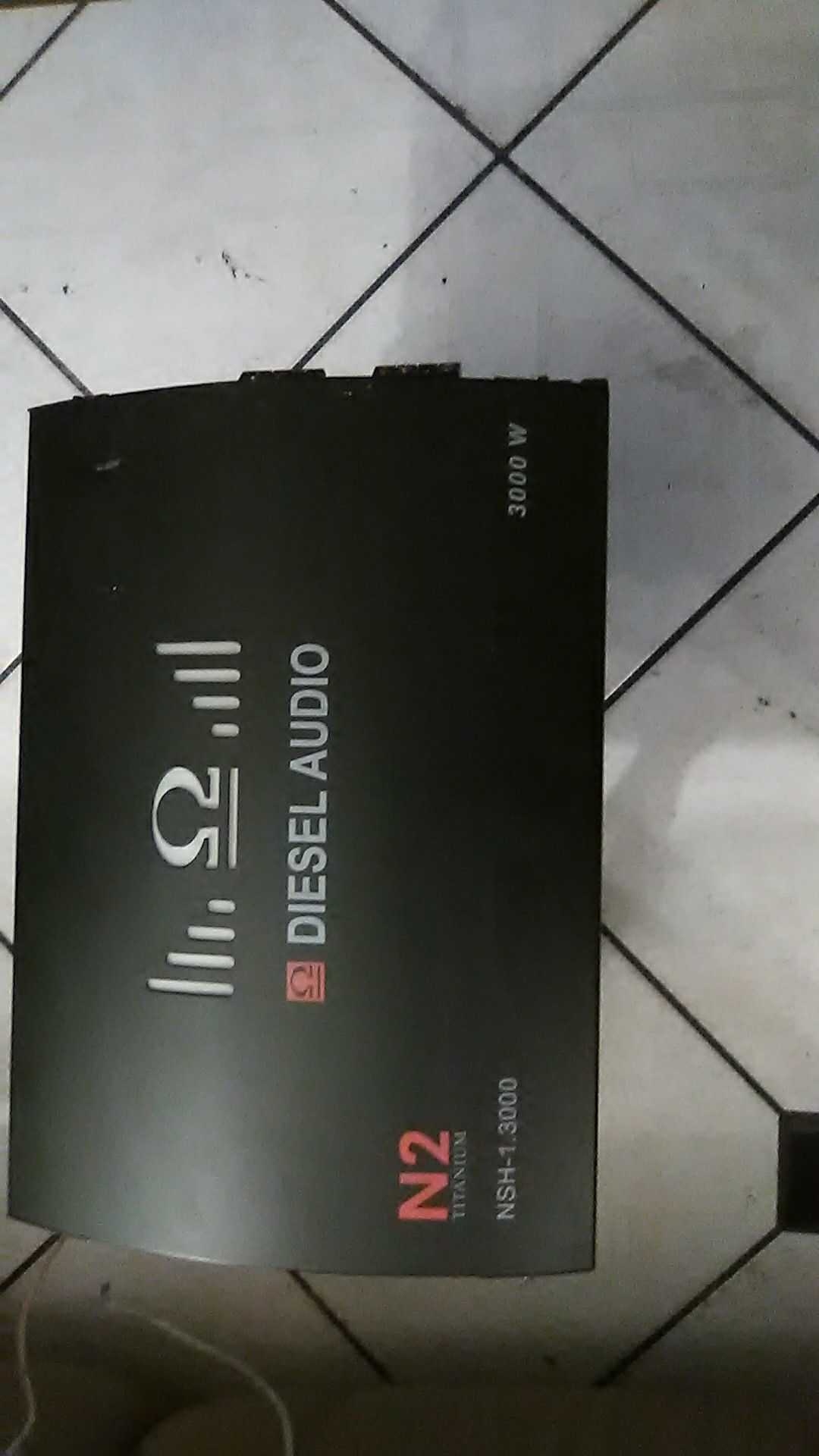 Amplificador de carro DIESEL AUDIO N2 TITANIUM. NSH 1.3000 Watts