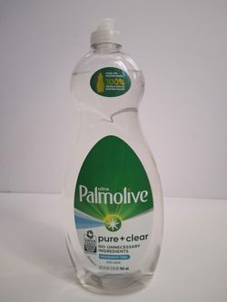Pure and clear dish soap