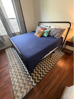 King Size Mattress with Bed Frame