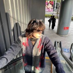 Needles Mohair Butterfly Papillon Cardigan