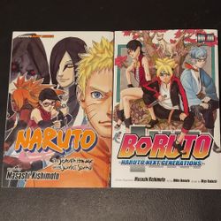 Naruto-The Seventh Hokage and the Scarlet Spring & Boruto Vol. 1