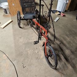 Bike Tryke Recumbant 