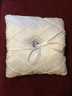 Wedding ring bearer pillow