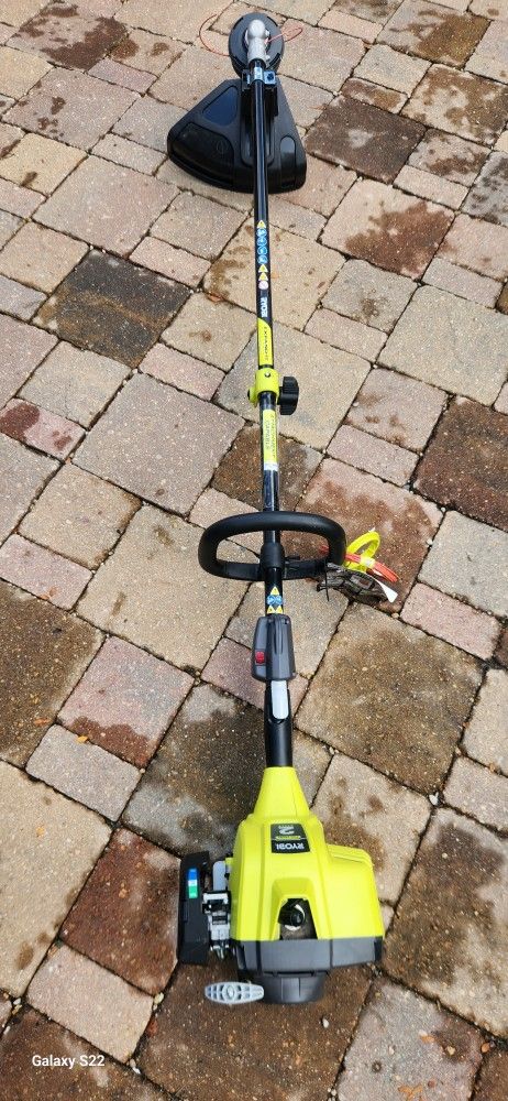 RYOBI
25 cc 2-Stroke Attachment Capable Full Crank Straight Gas Shaft String Trimmer