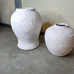 White Vases