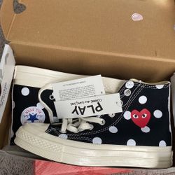 CDG CONVERSE (BRAND NEW WITH TAGS)