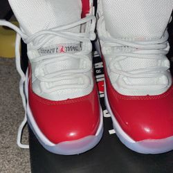 Red & White Jordan 11’s